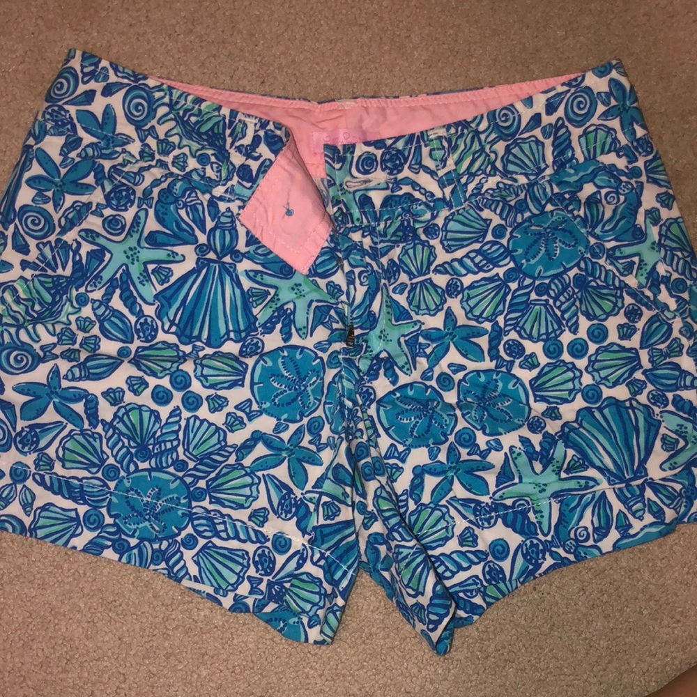 Lilly Pulitzer Shell Shorts
